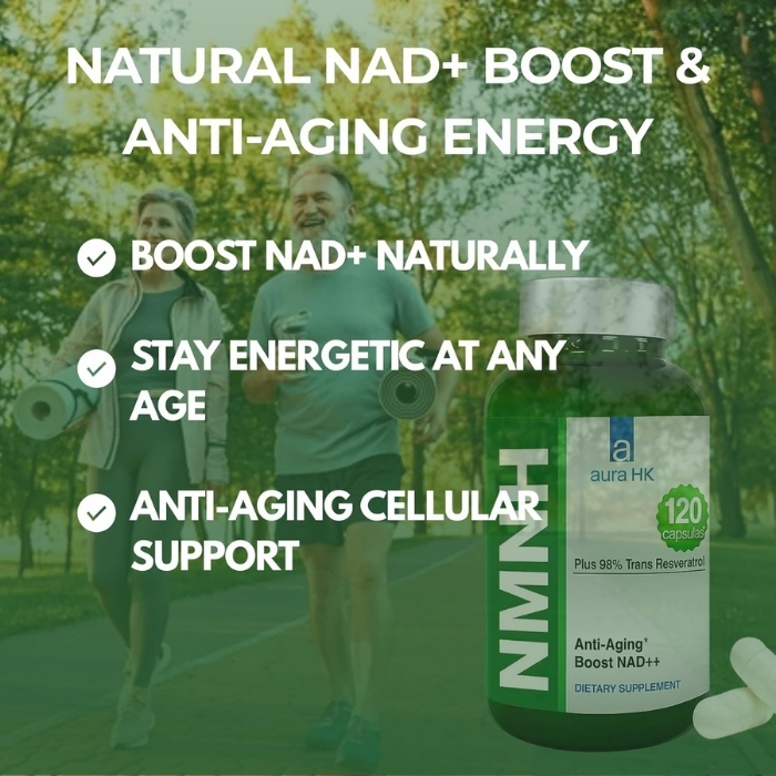 NMNH 1100mg + Resveratrol 200mg NAD+ Supplement - Image 4